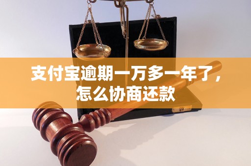 支付宝逾期一万多一年了，怎么协商还款