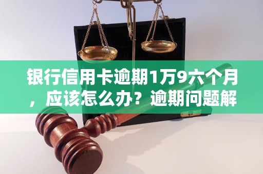 银行信用卡逾期1万9六个月，应该怎么办？逾期问题解决办法