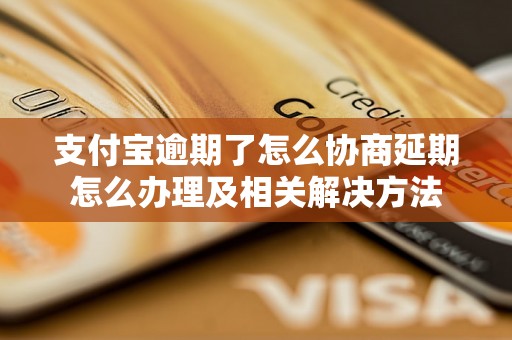 支付宝逾期了怎么协商延期怎么办理及相关解决方法