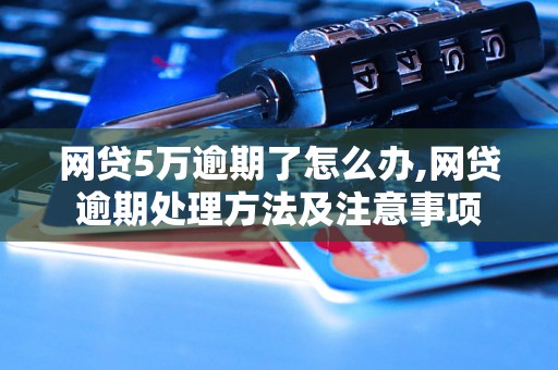 网贷5万逾期了怎么办,网贷逾期处理方法及注意事项