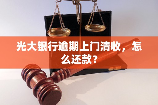 光大银行逾期上门清收，怎么还款？