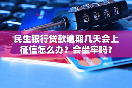 民生银行贷款逾期几天会上征信怎么办？会坐牢吗？