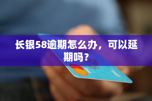 长银58逾期怎么办，可以延期吗？