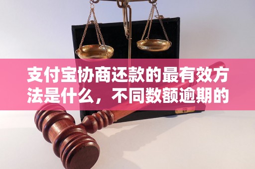 支付宝协商还款的最有效方法是什么，不同数额逾期的协商还款经验分享