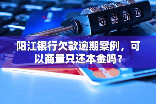 阳江银行欠款逾期案例，可以商量只还本金吗？