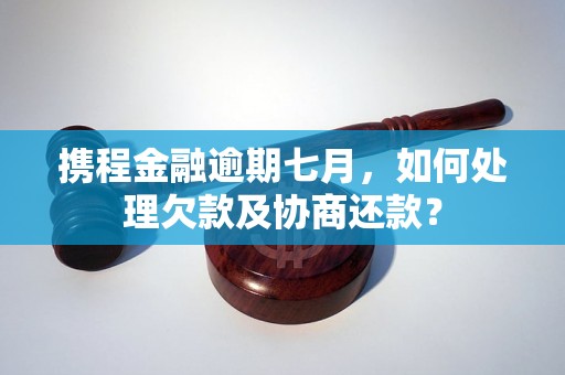 携程金融逾期七月，如何处理欠款及协商还款？