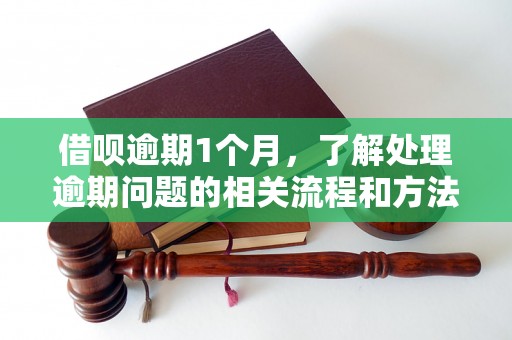 借呗逾期1个月，了解处理逾期问题的相关流程和方法