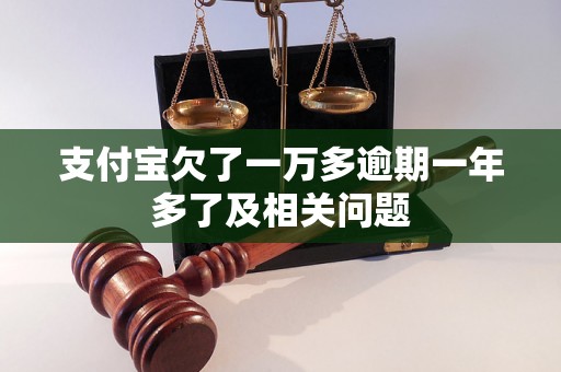 支付宝欠了一万多逾期一年多了及相关问题