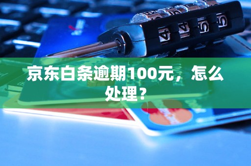 京东白条逾期100元，怎么处理？