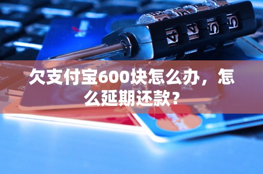 欠支付宝600块怎么办，怎么延期还款？