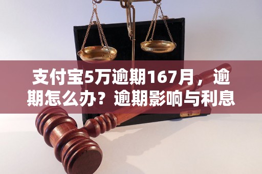 支付宝5万逾期167月，逾期怎么办？逾期影响与利息了解！