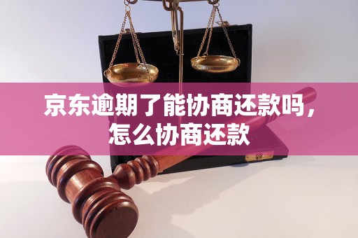 京东逾期了能协商还款吗，怎么协商还款