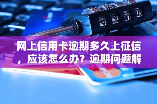 网上信用卡逾期多久上征信，应该怎么办？逾期问题解决办法