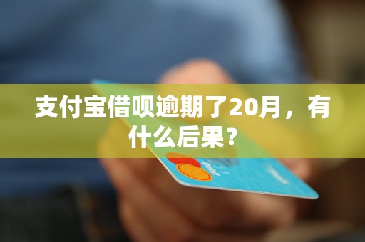 支付宝借呗逾期了20月，有什么后果？