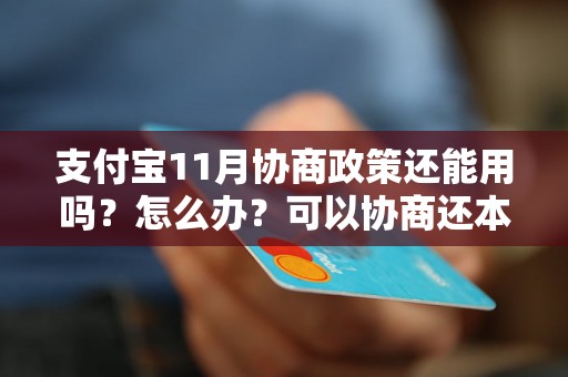 支付宝11月协商政策还能用吗？怎么办？可以协商还本金吗？