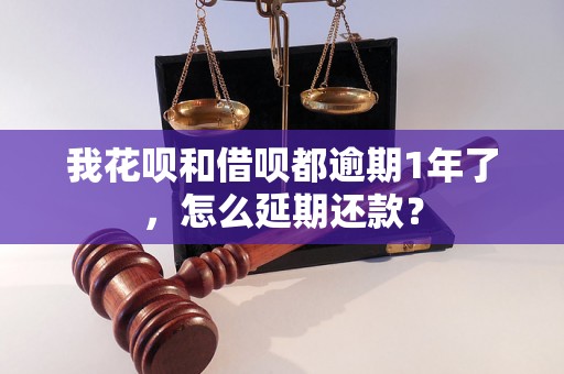 我花呗和借呗都逾期1年了，怎么延期还款？