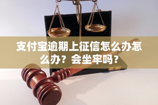 支付宝逾期上征信怎么办怎么办？会坐牢吗？