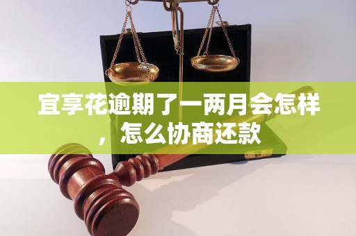 宜享花逾期了一两月会怎样，怎么协商还款