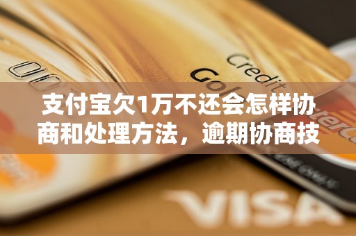 支付宝欠1万不还会怎样协商和处理方法，逾期协商技巧分享