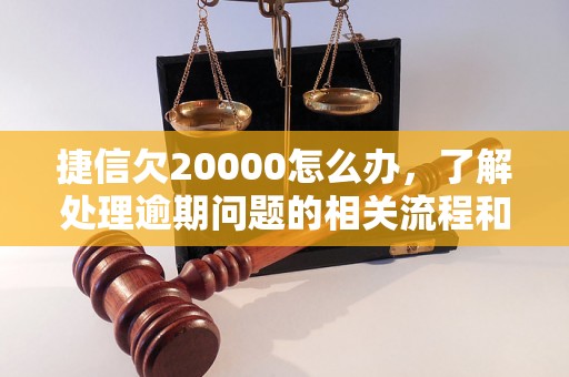 捷信欠20000怎么办，了解处理逾期问题的相关流程和方法