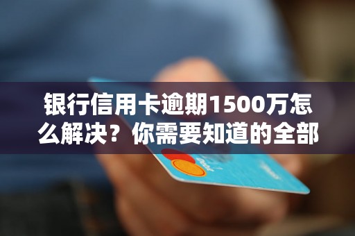 银行信用卡逾期1500万怎么解决？你需要知道的全部解决方法