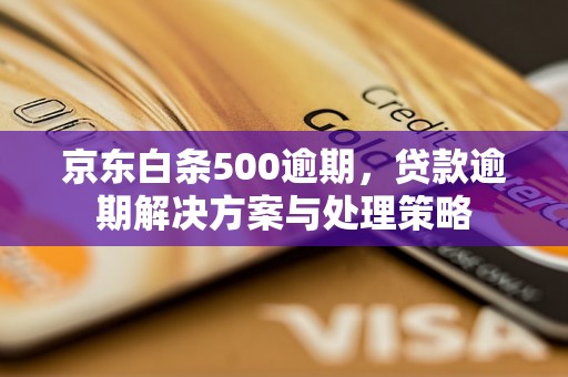 京东白条500逾期，贷款逾期解决方案与处理策略