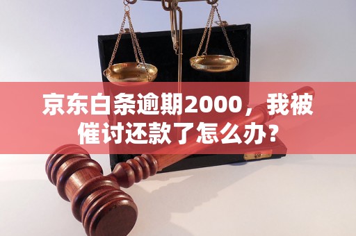 京东白条逾期2000，我被催讨还款了怎么办？