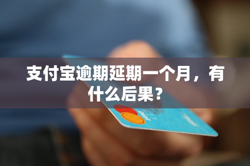 支付宝逾期延期一个月，有什么后果？