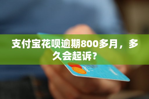 支付宝花呗逾期800多月，多久会起诉？