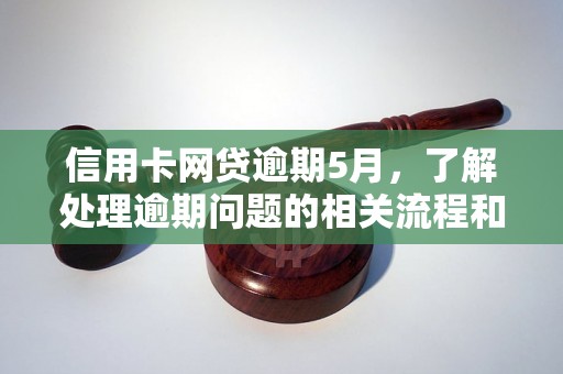 信用卡网贷逾期5月，了解处理逾期问题的相关流程和方法