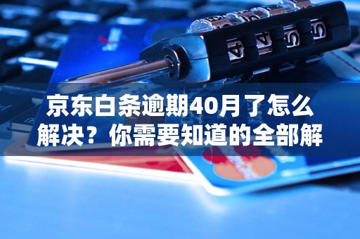 京东白条逾期40月了怎么解决？你需要知道的全部解决方法