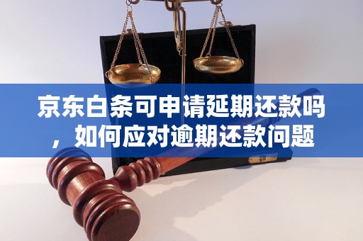 京东白条可申请延期还款吗，如何应对逾期还款问题