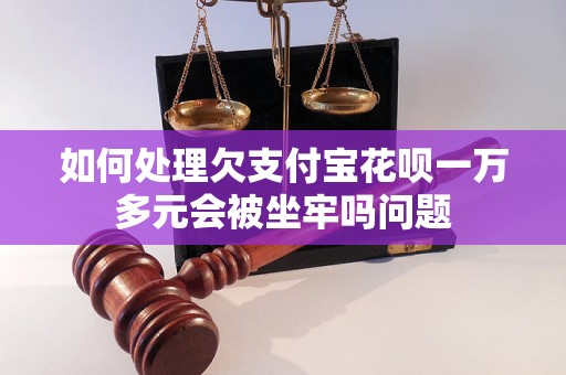 如何处理欠支付宝花呗一万多元会被坐牢吗问题