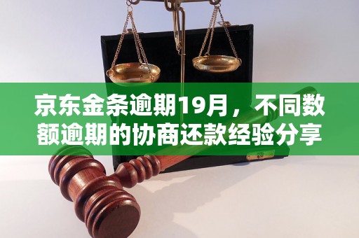 京东金条逾期19月，不同数额逾期的协商还款经验分享