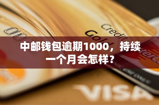 中邮钱包逾期1000，持续一个月会怎样？