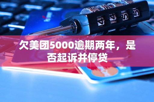 欠美团5000逾期两年，是否起诉并停贷