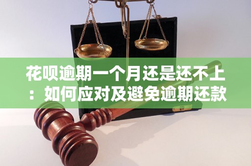 花呗逾期一个月还是还不上：如何应对及避免逾期还款问题