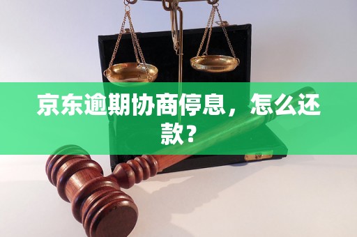 京东逾期协商停息，怎么还款？