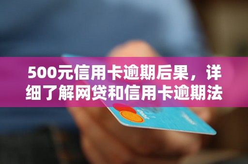 500元信用卡逾期后果，详细了解网贷和信用卡逾期法律后果