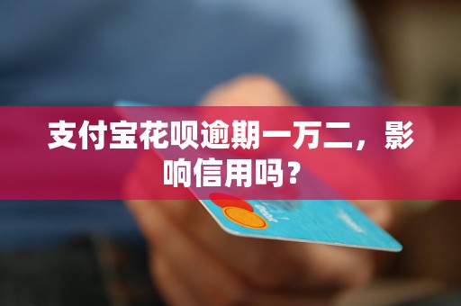 支付宝花呗逾期一万二，影响信用吗？