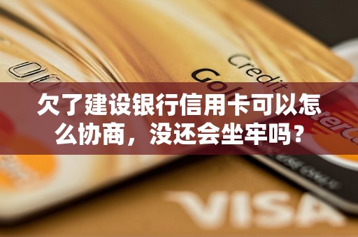 欠了建设银行信用卡可以怎么协商，没还会坐牢吗？