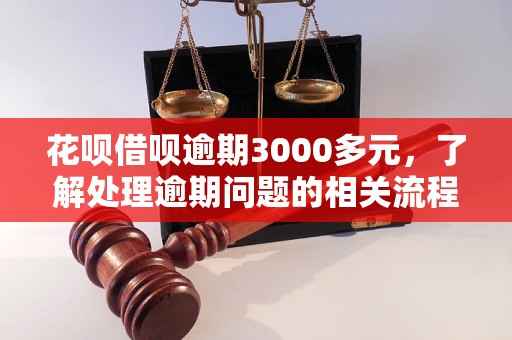 花呗借呗逾期3000多元，了解处理逾期问题的相关流程和方法