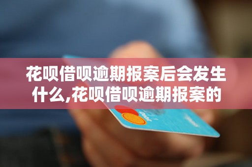 花呗借呗逾期报案后会发生什么,花呗借呗逾期报案的后果
