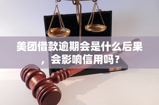 美团借款逾期会是什么后果，会影响信用吗？