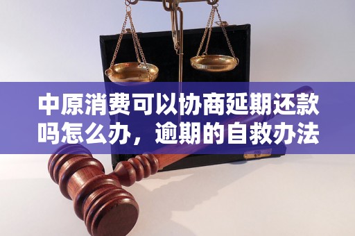 中原消费可以协商延期还款吗怎么办，逾期的自救办法