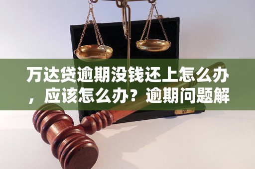 万达贷逾期没钱还上怎么办，应该怎么办？逾期问题解决办法