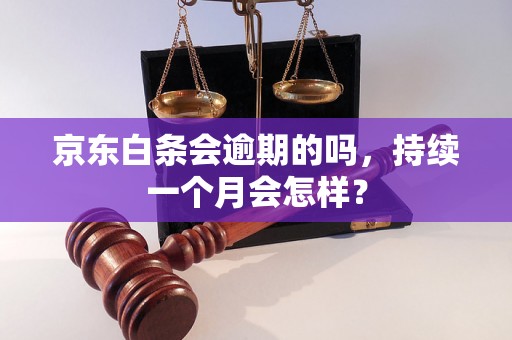 京东白条会逾期的吗，持续一个月会怎样？