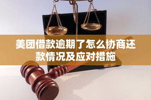 美团借款逾期了怎么协商还款情况及应对措施