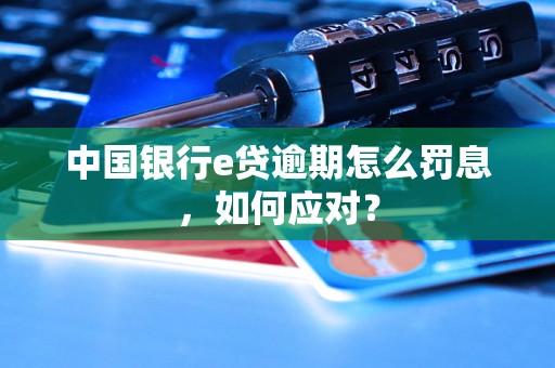 中国银行e贷逾期怎么罚息，如何应对？