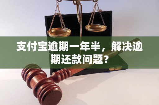 支付宝逾期一年半，解决逾期还款问题？